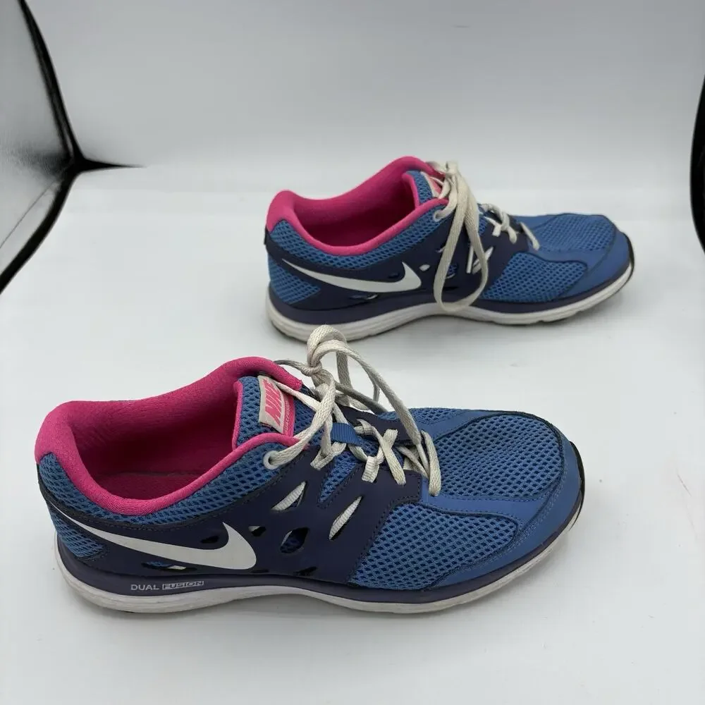Nike Sneakers‎ Girls Youth Size 6 Y Dual Fusion Lite 599295-400 Blue H4